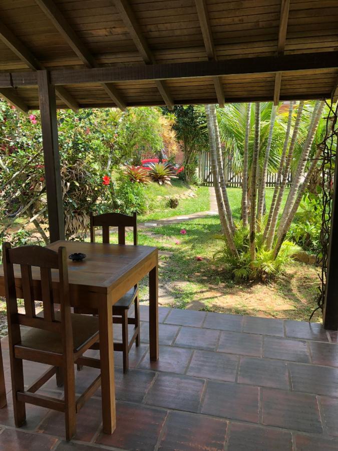 Chales Solana Localizados 50 Metros Do Mar Garopaba Eksteriør billede