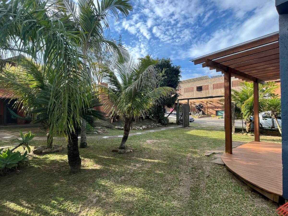 Chales Solana Localizados 50 Metros Do Mar Garopaba Eksteriør billede