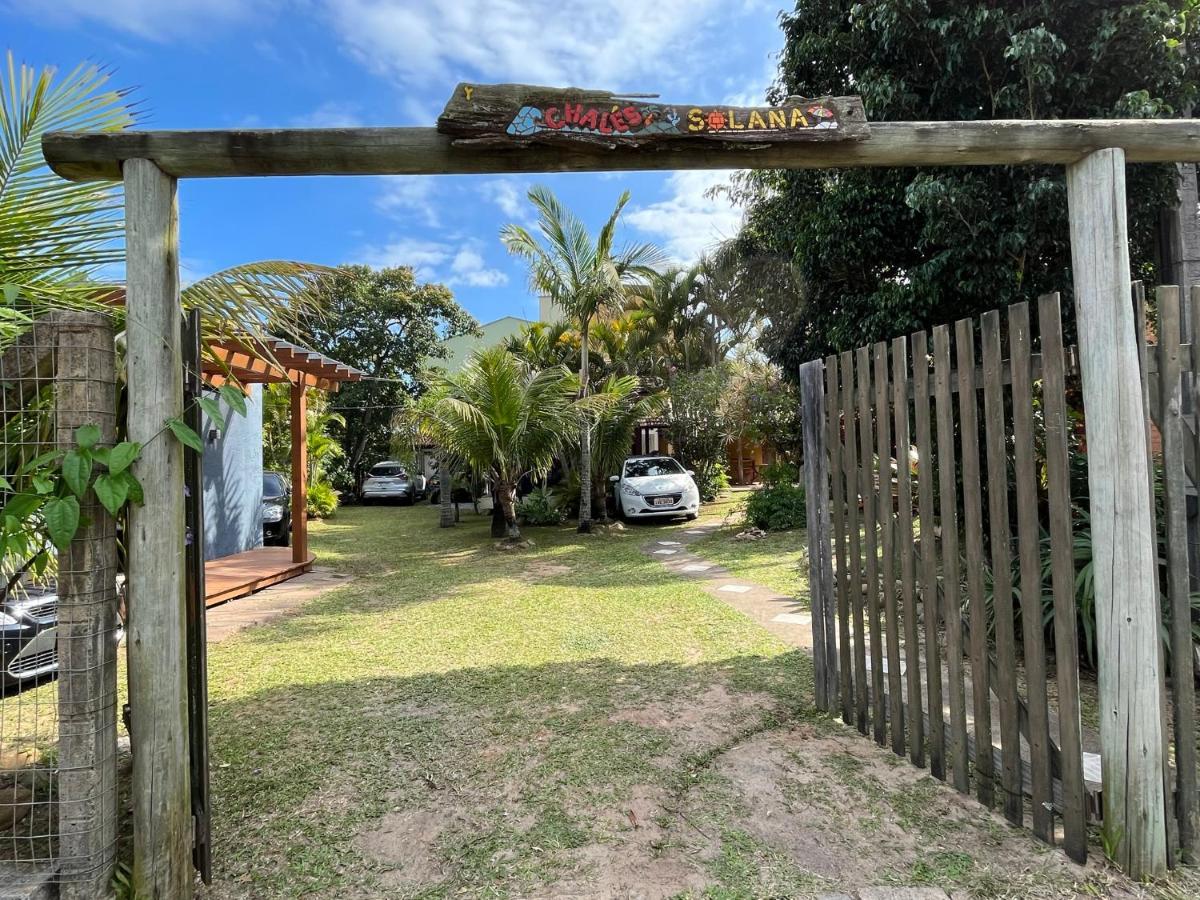 Chales Solana Localizados 50 Metros Do Mar Garopaba Eksteriør billede